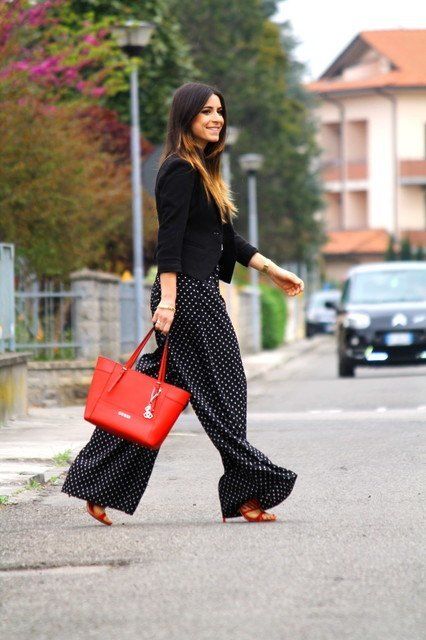 28 Modern ways to Wear Palazzo Pants with other Outfits Black Palazzo Pants Outfit, Palazzo Pants Winter, Palazzo Pants Summer, Pants Inspiration, Palazzo Pants Outfit, High Waisted Palazzo Pants, Black Palazzo Pants, Winter Pants Outfit, Trendy Leggings