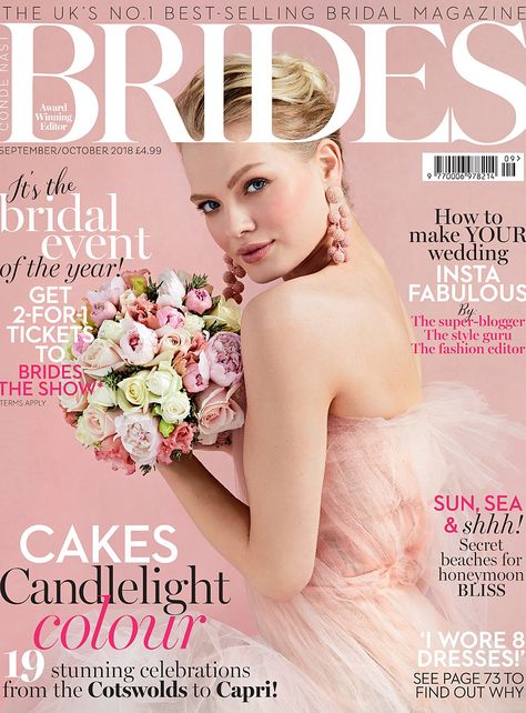 London Wedding | BRIDES Magazine - Holly Clark Photography Bridal Magazine Cover, Wedding Magazine Cover, Wedding Dress Shapes, Magazine Spread, Advice For Bride, Wedding Of The Year, Wedding Etiquette, Bridal Magazine, Diy Wedding Favors