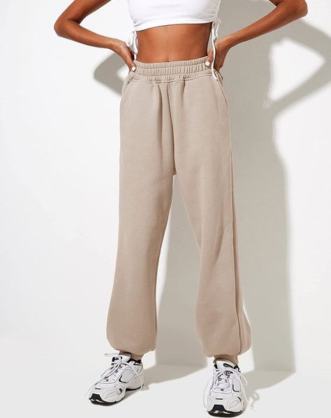 Comfy Joggers: Yovela Cinch Bottom Sweatpants Light Brown Sweatpants Outfit, Brown Sweatpants Outfit, Angel Embroidery, Brown Sweatpants, Brown Joggers, Brown Mushroom, Sweatpants Outfit, Girls Rock, Tracksuit Bottoms