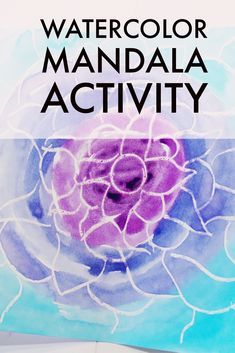 A mandala activity for school counseling: using crayons and watercolors, students create mandalas during a mindfulness exercise, small group counseling, or individual counseling! #schoolcounseling #schoolcounselor #mandala #mindfulness #counselorkeri Counselling Activities, Counseling Crafts, Activity For School, Mindfulness Art, Creative Arts Therapy, School Counseling Lessons, Watercolor Mandala, Recreation Therapy, Group Counseling