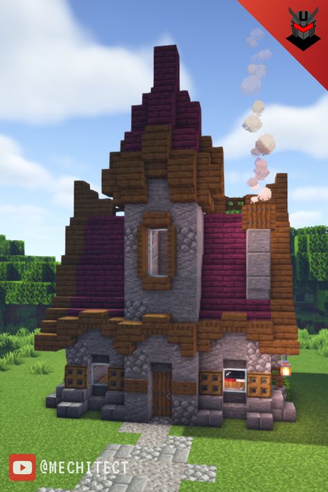 Prepping Survival Emergency Preparedness Minecraft Granite House, Casa Minecraft Survival, Casa Minecraft Medieval, Medieval Houses Minecraft, Minecraft Astethic, Prepping Survival Emergency Preparedness, Medieval House Minecraft, Minecraft Survival House, Minecraft Medieval Village