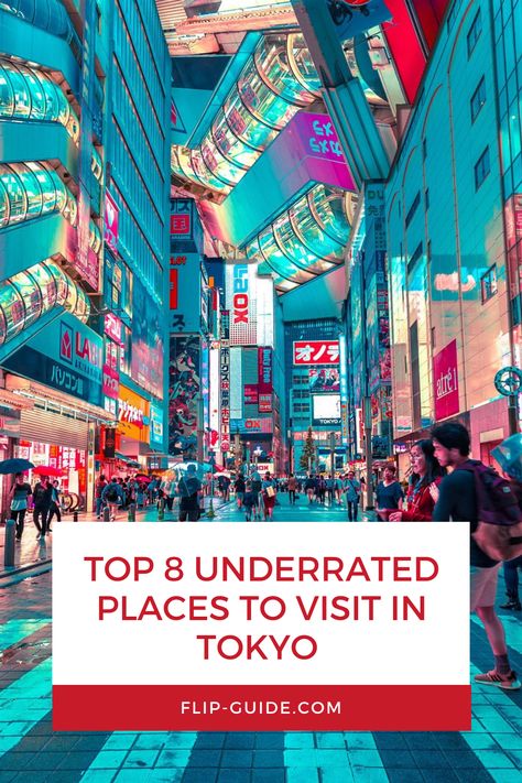 We all know the famous neighbourhoods in Tokyo, like Shinjuku, Harajuku and Shibuya. If you’re anything like me, you might have been to these areas a lot and want to discover some new neighbourhoods. Here are 8 incredible underrated places in Tokyo that are definitely worth getting onto your next go-to list. You might have heard of some of these places or passed by, but never been. Cool Things To Do In Tokyo, Places To Go In Tokyo, Tokyo Places To Visit, Tokyo Tourist Attractions, Places To Visit In Tokyo, Tokyo Japan Travel Guide, Shopping In Tokyo, Tokyo Bucket List, Tokyo Things To Do