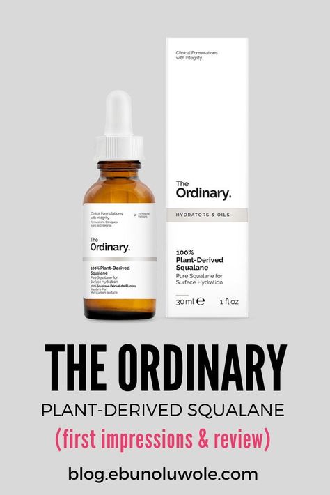 The Ordinary Squalane.oil | the ordinary skincare | the ordinary skincare acne | the ordinary skincare routine | the ordinary skincare guide | the ordinary skincare dry skin | the ordinary skincare review | the ordinary skincare regimen | the ordinary skincare products The Ordinary Squalane Oil, The Ordinary Plant Derived Squalane, Ordinary Skincare Acne, Skincare Routine The Ordinary, The Ordinary Skincare Review, Skincare The Ordinary, Skincare Dry Skin, The Ordinary Skincare Guide, Ordinary Squalane