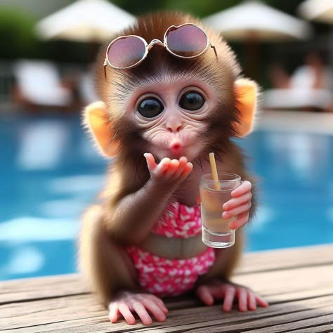 Funny Monkey Pics, Monkey Pic, Monkey Pics, Monkey Photo, Funny Monkey Pictures, Cute Monkey Pictures, Monkey Cute, Monkey Funny, Cute Monkeys