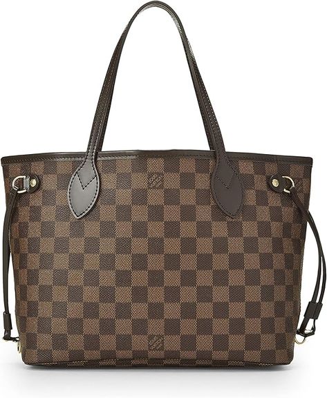 Amazon.com: Louis Vuitton, Pre-Loved Damier Ebene Neverfull PM, Brown : Luxury Stores Damier Ebene Neverfull, High End Handbags, Bag Boutique, Brown Luxury, Luxury Bag, Lifestyle Trends, Damier Ebene, Luxury Store, Designer Style