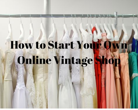 Online Vintage Store Ideas, Logo Online Shop Design, Vintage Store Ideas, Vintage Tips, Antique Knowledge, Vintage Online Shop, Online Store Website, Logo Online Shop, Online Vintage Stores