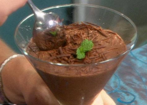 Get Chocolate Tequila Mousse Recipe from Food Network Chocolate Tequila, Tequila Recipe, Boozy Desserts, Jello Recipes, Chocolate Delight, Mexican Food Recipes Easy, Mousse Recipes, Cooking Channel, Latin Food