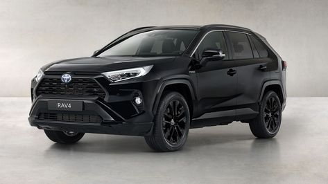 Toyota RAV4 Black Edition: Toque de elegancia Rav4 Car, Toyota Rav4 Hybrid, Best Crossover, Rav4 Hybrid, Toyota Rav, Cars Uk, Sport Seats, Bmw X3, Black Edition