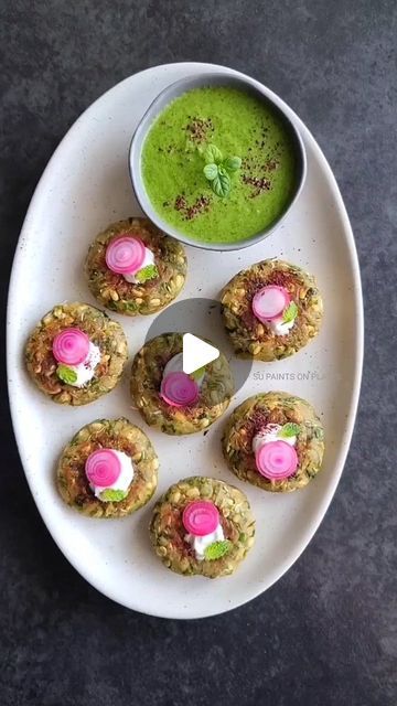 Surabhi Sehgal /PlantForward Chef on Instagram: "Mung Sprouts & Sweet Potato Kebabs/ Cutlets 🌿 INDIAN SUPERFOODS: MUNG BEANS   Today's recipe is these power packed Sweet Potato & Mung Bean Sprout Kebabs.  Delicious, nutritious and so very simple to make. Powdered Fennel is the non negotiable ingredient of this recipe.. trust me on this!!   MUNG BEAN SPROUT & SWEET POTATO KEBABS: INGREDIENTS 2 boiled/ oven roasted Sweet Potatoes 1/2 Cup Mung Bean Sprouts 2 tbsp fresh Mint chopped 2 tbsp Coriander chopped 2 tsp Ginger Paste 1 tsp Coriander Powder 1 tsp Fennel Powder 1tsp Black Pepper 1 tbsp Roasted Besan Salt to taste Green Chillies to taste 1tbsp Vegetable Oil INSTRUCTIONS Add all ingrediants to a mixing bowl Mix well Shape into lemon size balls. Flatten the balls Cook the kebabs on a medi Moong Sprouts Recipes Indian, Mung Bean Egg Recipe, Moong Dal Sprouts Recipes, Vegan Mung Bean Recipes, Mung Bean Sprouts Recipes, How To Sprout Mung Beans, Healthy Vegetarian Snacks, Sprouting Sweet Potatoes, Oven Roasted Sweet Potatoes