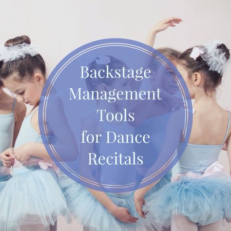 Dance Recital Organization, Dance Recital Checklist, Backstage Dance Recital Activities, Dance Teacher Tools, Salsa Dance Lessons, Ballet Mom, Dance Studio Owner, Ballet Recital, Dance Camp