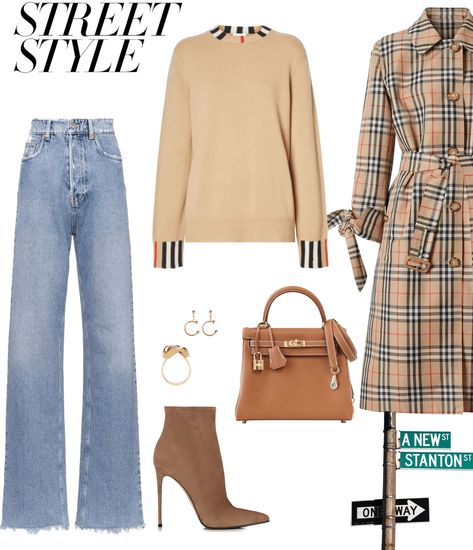 Burberry Outfit Street Style, Burberry Aesthetic Outfit, Burberry Boots, October Fashion, Burberry Outfit, Burberry Coat, Royal Outfits, Street Style Trends, Street Style Winter