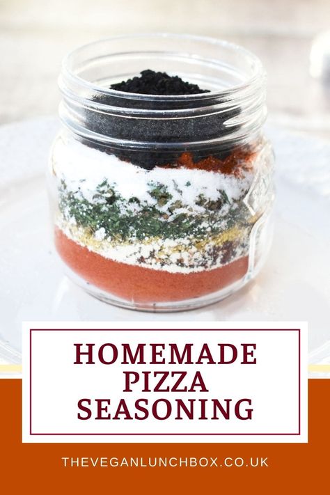 Pizza Seasoning Recipe, Pizza Spices, Pizza Seasoning, Baked Olives, Salad Cream, Serving Ideas, Pizza Sauce Recipe, Easy Homemade Pizza, Burger Toppings