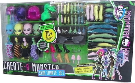 Create A Monster Monster High, Monster High Dolls In Package, Monster High Create A Monster, Create A Monster, Halloween Food Decorations, Oc Things, Mh Dolls, Moster High, Monster Dolls