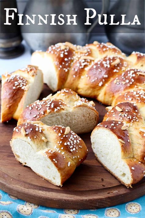 Finnish Pulla Bread Finnish Pulla Bread Recipe, Pulla Bread Recipe, Finnish Recipes, No Rise Bread, King Arthur Flour, Breakfast Breads, Bread Recipes Homemade, Instant Yeast, Quick Bread