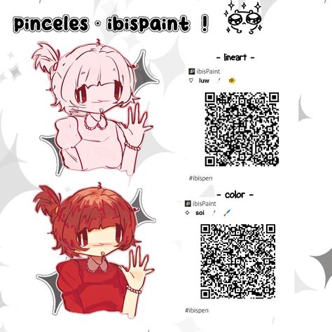 Ibispaint Brushes Coloring, Ibispaint Codes, Ibis Brush, Ibispaint Brush, Ibispaint Brushes, Brush Codes, Ibis Brushes, Paint Brush Drawing, Brush Code