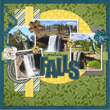 Waterfall Scrapbook Layout, Niagara Falls Scrapbook Layouts, Waterfalls Scrapbook Layouts, Waterfall Scrapbook, Picture Scrapbook, Hawaiian Scrapbook Layouts, White Water Rafting Scrapbook Layouts, Paradise Resort, Hawaii Scrapbook