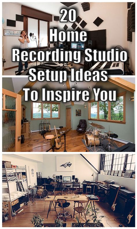 20 Home Studio Recording Setup Ideas To Inspire You... http://www.infamousmusician.com/20-home-studio-recording-setup-ideas-to-inspire-you/ #homerecording #homestudio #homerecordingstudio #studio Music Studio Room Small, Home Recording Studio Aesthetic, Home Recording Studio Ideas, Backyard Music Studio, Recording Studio Room, Recording Studio Ideas, Studio Setup Ideas, Small Music Room, Small Home Recording Studio