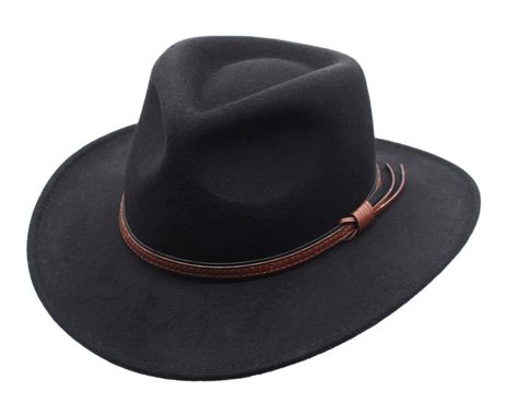 Brown Leather Hat, Classy Hats, Outback Hat, Hiking Hat, Classic Cowboy, Mens Hats Fashion, Coat Pocket, Leather Hats, Shake It