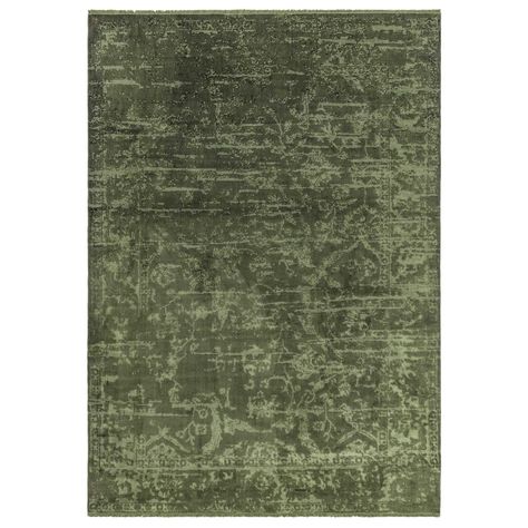 Zadana Abstract Rug, Green | Rugs - Rugs Green Rugs, Boho Styl, Green Color Schemes, Stil Boho, Persian Design, Barker And Stonehouse, Persian Pattern, Green Abstract, Green Area Rugs