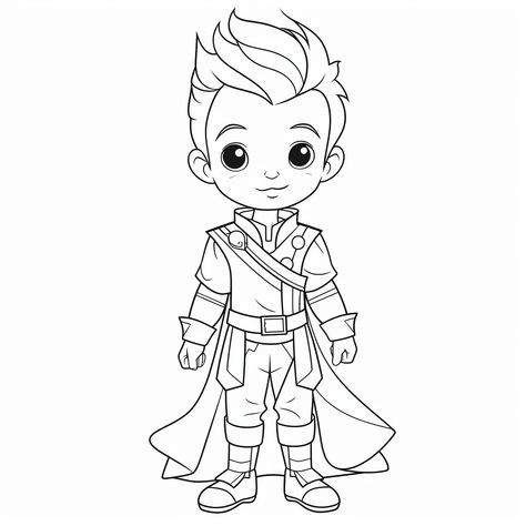 Help this prince look eve more charming by giving him some color! Prince Coloring Pages, Prince Cartoon, Princess Coloring Sheets, Prince Drawing, Witch Coloring Pages, Old Prince, Baby Prince, Bear Coloring Pages, Unicorn Coloring Pages