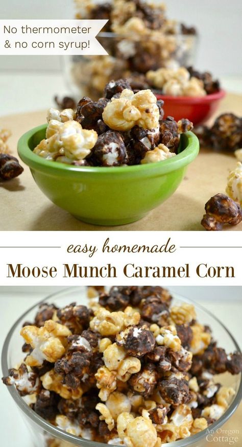 Moose Munch Popcorn Recipe, Easy Caramel Corn Recipe, Fancy Popcorn, Caramel Corn Easy, Pretzel Recipes, Popcorn Recipes Easy, Moose Munch, Caramel Corn Recipes, Popcorn Treats