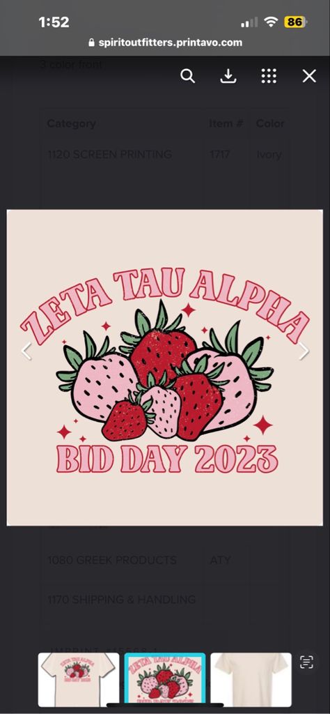 BID DAY- Dancing Through Strawberry Fields🍓✨ (shirt design) Fruit Bid Day Theme, Strawberry Bid Day Theme, Strawberry Sorority Theme, Zeta Tau Alpha Shirts, Sorority Themes, Sorority Banner, Recruitment Themes, Strawberry Shirt, Bid Day Shirts