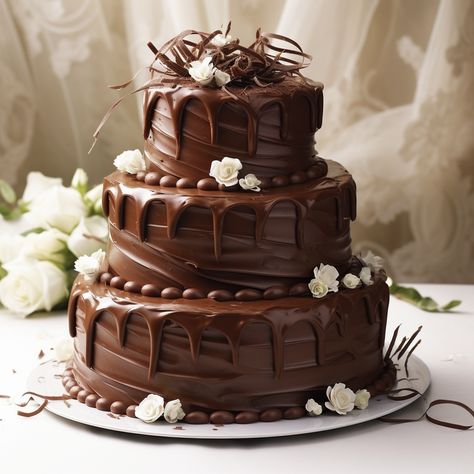 Chocolate Ganache Cake, Boda Ideas, Ganache Cake, Wedding Chocolate, Spanish Wedding, Chocolate Ganache, Share Photos, Wedding Cake, Wedding Cakes