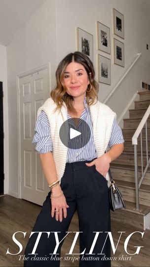 3.8K views · 7.1K reactions | If you ask me right now, what’s that one thing you really need in your closet for this spring?! My answer would be this @madewell blue stripe button down shirt! 👌🏼✨👏🏼! The options are endless but here are four ideas to style it right now!!! Which one is your fave?! Comment the word “SHOP” and I’ll send you a DM with all the links! 
.
.
.
Si me pregunta en este instante ¿Cuál es esa prenda que necesitan urgente esta primavera?! Mi respuesta va a ser esta camisa de rayas azules de @madewell! Es todo un clásico, chic y lo más cómodo de este mundo!! Las opciones con esta camisa son infinitas, pero aquí les dejo 4 que me encantan! ¿Cuál les gusto más?! Comenten la palabra “SHOP” para recibir un mensaje directo con los links para comprar cada look! Feliz Domingo Me Right Now, Button Down, Now What, Ladies Fashion, Ask Me, You Really, Blue Stripes, Madewell, Right Now