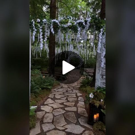 🌿 Eloping under the enchanting trees of a forest, surrounded by soft ... | Twilight Wedding | TikTok Wedding Tiktok, Twilight Wedding, Photo Hair, Twinkling Lights, Charcuterie Boards, Twinkle Lights, Hair And Makeup, Forks, Twinkle Twinkle