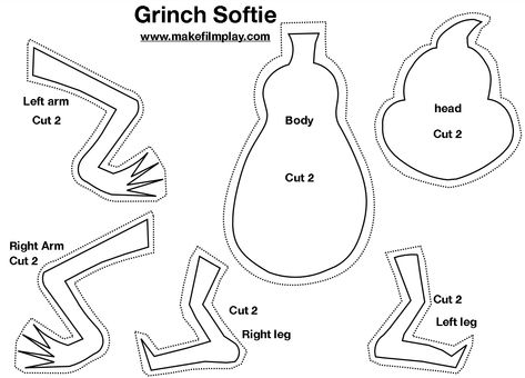 Natal Baby, Grinch Coloring Pages, Decor Natal, Grinch Images, Grinch Crafts, Felt Dragon, Grinch Trees, Grinch Decorations, Le Grinch