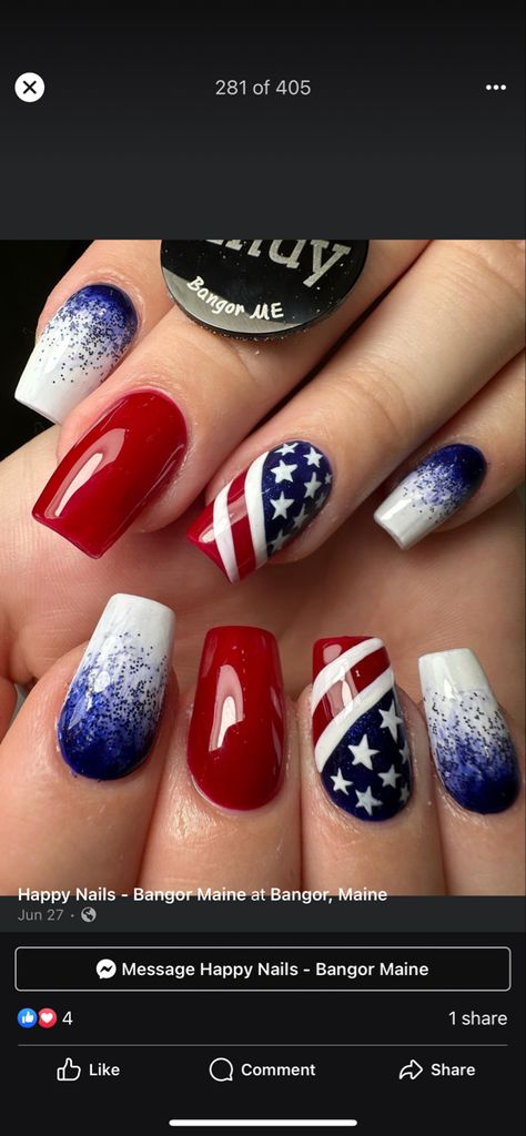 Summer Nails 2024 4th Of July, 4th July Toe Nails Design, Nail Designs For 4th Of July, Fourth Of July Fingernails, Unique 4th Of July Nails, July 4th Nails Designs 2024, 4th Of July Nail Designs Simple Classy, 4th Of July Gel Nails Ideas, July 4th Gel Nails