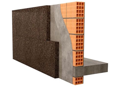 Download the catalogue and request prices of Md cork facade By tecnosugheri, exterior insulation system Cork Facade, Cladding Interior Walls, Exterior Insulation, Ceiling Covering, Green Building Materials, Exterior Wall Cladding, Cavity Wall, Decorative Wall Tiles, Cork Boards