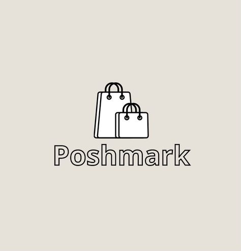 Poshmark Logo Aesthetic, Poshmark App Icon, White Icons, Iphone App Design, Logo Icon, Iphone Icon, Iphone App, Iphone Apps, Logo Icons