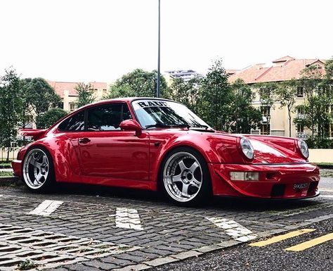 Custom Porsche, Rauh Welt, Porsche 964, Euro Cars, Vw Porsche, Old Classic Cars, Classic Porsche, Porsche Cars, Tuner Cars