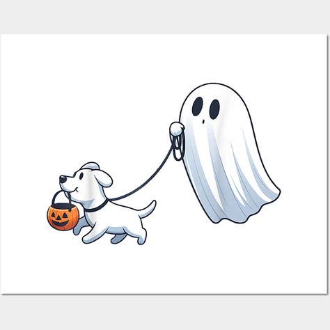 Funny Ghost Walking Dog ghost dog halloween night -- Choose from our vast selection of art prints and posters to match with your desired size to make the perfect print or poster. Pick your favorite: Movies, TV Shows, Art, and so much more! Available in mini, small, medium, large, and extra-large depending on the design. For men, women, and children. Perfect for decoration. Ghost Walking Dog, Dog Ghost, Ghost Graphic, Ghost Drawing, Ghost Dog, Funny Ghost, Halloween Card, Dog Halloween, Halloween Night