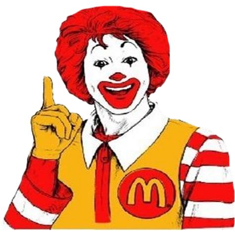 Ronald Mcdonald Costume, Clown Fancy Dress, Mcdonalds Funny, Famous Clowns, Paul Jackson, Ronald Mcdonald House, Mc Donald, Sharpie Art, Sticker Maker