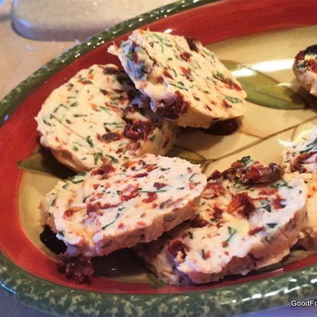 Sun-Dried Tomato & Basil Butter - Good Food St. Louis Tomato Basil Butter, Sun Dried Tomato Butter, Basil Butter Recipe, Edible Candles, Butter Flavors, Basil Butter, Shot Glass Desserts, Cheese Recipes Homemade, Flavored Butter Recipes