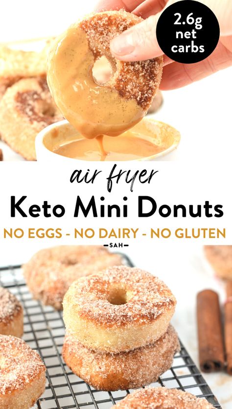 Rocco Dispirito Recipes, Low Carb Donut, Doughnut Pan, Donut Pan, Keto Donuts, Mini Doughnuts, Low Carb Baking, Mini Donuts, Keto Cookies