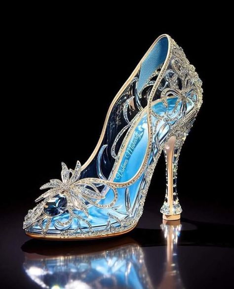 Whimsical Shoes, Glass Heels, Fairy Shoes, Cinderella Costume, Heels Aesthetic, Princess Core, Gorgeous Heels, Designer Slippers, Fancy Shoes