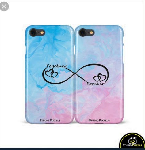 Mobile Case Design, Matching Things, Couple Case, Couple Painting, Diy Iphone Case, Case Hp, Snap Quotes, Mobile Covers, Mobile Cases