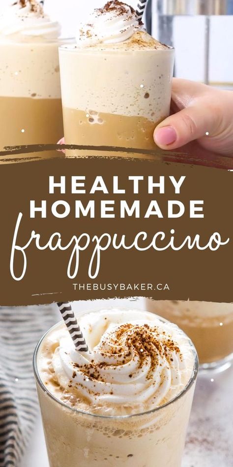 Easy Coffee Drinks Recipes, Easy Coffee Drinks, Coffee Smoothie Recipes, Iced Coffee Protein Shake Recipe, Iced Coffee Protein Shake, Homemade Frappuccino, Coffee Protein Shake, Resep Smoothie, Cold Coffee Recipes