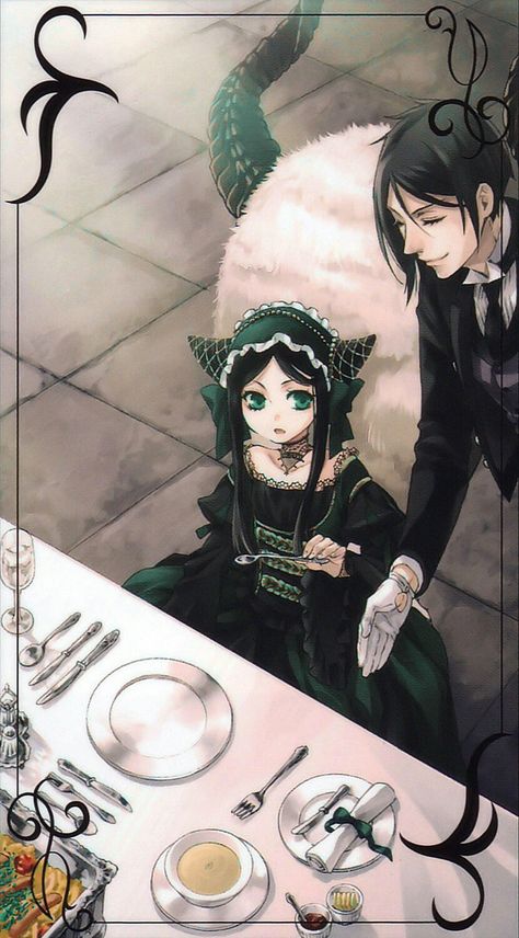 Sarivan & Sebastian Sieglinde Sullivan, Black Butler Funny, Book Of Circus, Black Butler Manga, Black Butler Characters, Black Butler 3, Black Butler Ciel, Sebastian Michaelis, Black Butler Anime