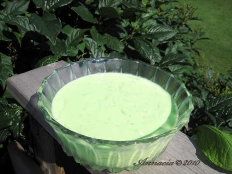 This Jello salad is a tradition in our family to serve with ham or pork.  It has shredded cabbage and carrots in it which give it a nice crunch.  My Mom always served it when I was a kid and she cant remember where she got the recipe from.  My kids love it.  You can make with with regular or sugar free jello. Cucumber Jello Salad, Cucumber Mousse, Lime Jello Salad, Green Jello Salad, Jelly Salad, Mold Recipes, Sweet Salads, Lime Jello Salads, Cucumber Snacks