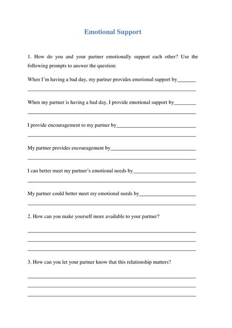 Couple Counseling Worksheets Therapy, Couples Worksheets Free Printable, Gottman Worksheets Free Printable, Couples Therapy Worksheets Free Printable, Couples Therapy Questions, Couples Therapy Worksheets Communication, Relationship Building Activities Couples, Marriage Therapy Worksheets, Gottman Worksheets