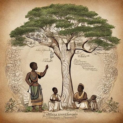 Let us remember the legacy of our ancestors and the knowledge they passed down through generations. Teach your children how to honor their ANCESTORS so that they will learn how to honor you when you become ANCESTOR. 💫🙏 In the rich tapestry of our African heritage, the spirits of our forebears guide us, offering wisdom, strength, and resilience. By instilling in our children a deep reverence for their roots, we ensure that they carry forward the values and traditions that define us as a peopl...