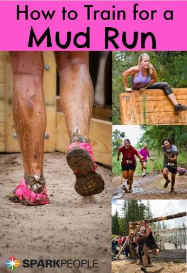 Thinking of trying an obstacle or mud race this spring or summer? Here's how to prepare for the event! | via @SparkPeople #fitness #exercise #Workout #plan #training #goal #run Tough Mudder Training, Obstacle Course Training, Mud Race, Spartan Race Training, Obstacle Race, 5k Training, Spark People, Mud Run, Tough Mudder