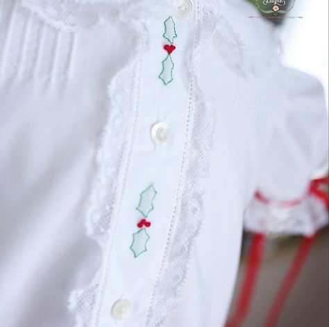 Shadow Work Embroidery, Baby Christmas Dress, English Smocking, Shadow Embroidery, Heirloom Christmas, Baby Heirloom, Smocking Plates, Smocking Patterns, Christmas Dress Baby