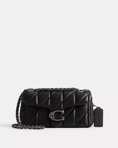 All Women's | COACH® Tabby Shoulder Bag, Coach Tabby, Signature Hardware, Quilted Leather, Leather Chain, Nappa Leather, Free Bag, Shoulder Bag Women, Chain Strap