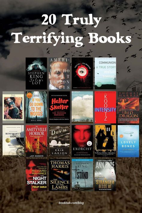 Our readers say these are the most terrifying books of all time. Read them if you dare! #books #horror #scarybooks Halloween Book Recommendations, Haunted Book, Disturbing Books, Halloween Reading, Scary Books, Read List, Unread Books, Horror Book, Recommended Books To Read