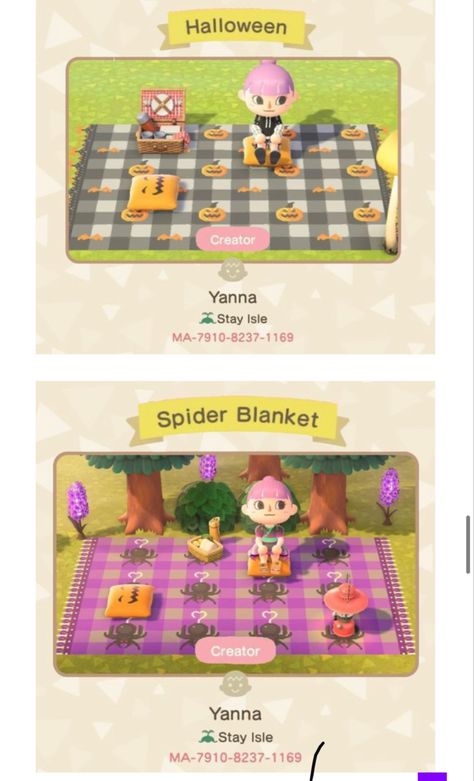 Acnh Halloween Blanket Code, Acnh Halloween Blanket, Acnh Halloween Brick Path, Acnh Seasonal Path, Animal Crossing Carpet Code, Halloween Codes Animal Crossing, Animal Crossing Halloween Designs, Acnh Halloween Code, Halloween Acnh